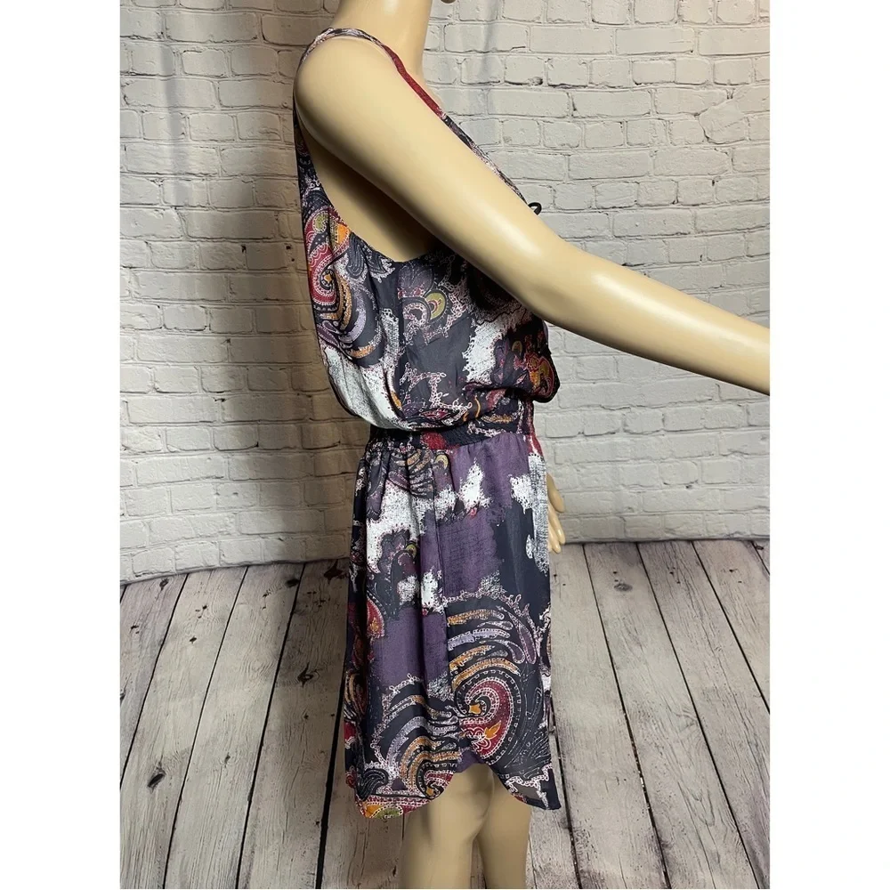 New Free People Falling For Georgette Sleeveless Mini Dress Size L